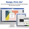 image:imageAvery Postcards with Rounded Corners and Sure Feed Technology 35 x 5 Matte White 100 Total LaserInkjet Printable Cards 5625White