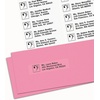 image:imageAvery Printable Address Labels Sure Feed Technology 1 x 4 Matte Clear 200 Blank Mailing Labels 18661Each
