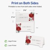 image:imageAvery Printable Arched Tent Cards Sure Feed Technology 2116 x 375 Textured Matte White PrintToTheEdge Capability Laser amp Inkjet Compatible 100 Total100 Cards