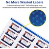image:imageAvery Printable Durable White Rectangle Labels Sure Feed Technology 1 x 2 PrinttotheEdge Waterproof Labels Laser amp PigmentBased Inkjet Compatible 240 Total1 200 labels