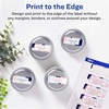 image:imageAvery Printable Durable White Rectangle Labels Sure Feed Technology 1 x 2 PrinttotheEdge Waterproof Labels Laser amp PigmentBased Inkjet Compatible 240 Total2 400 labels