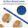 image:imageAvery Printable Durable White Round Labels Sure Feed Technology 3 Diameter PrinttotheEdge Waterproof Labels Laser amp PigmentBased Inkjet Compatible 150 Total600 labels
