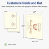 image:imageAvery Printable Embossed Note Cards Envelopes Included 425 x 55 Matte Ivory Inkjet Printer Compatible 60 Blank Cards Total Great for Product Branding Marketing and More 8317Ivory