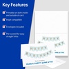 image:imageAvery Printable HalfFold Greeting Cards Envelopes Included 55 x 85 Textured White Inkjet Printer Compatible 30 Blank Cards Total Great for Product Branding Marketing and More 337855 X 85