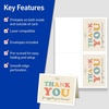 image:imageAvery Printable Note Cards Envelopes Included 425 x 55 Matte White Laser Printer Compatible 60 Blank Cards Total Great for Product Branding Marketing and More 5315414 x 512 Inches