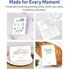 image:imageAvery Printable Note Cards Envelopes Included 425 x 55 Matte White Laser Printer Compatible 60 Blank Cards Total Great for Product Branding Marketing and More 5315414 x 512 Inches