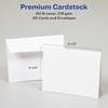 image:imageAvery Printable Note Cards Envelopes Included 425 x 55 Matte White Laser Printer Compatible 60 Blank Cards Total Great for Product Branding Marketing and More 5315414 x 512 Inches Pack of 5