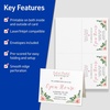 image:imageAvery Printable Note Cards Envelopes Included 425 x 55 Textured White Laser amp Inkjet Compatible 50 Blank Cards per Pack Great for Product Branding Marketing and More 2 Packs of 5813425 x 55