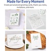 image:imageAvery Printable Note Cards Envelopes Included 425 x 55 Textured White Laser amp Inkjet Compatible 50 Blank Cards per Pack Great for Product Branding Marketing and More 2 Packs of 5813425 x 55