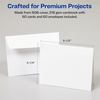 image:imageAvery Printable Note Cards with Envelopes 425 x 55 Matte White Inkjet Printer Compatible 60 Blank Cards Total Great for Product Branding Marketing and More 831560 Count Pack of 1