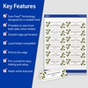 image:imageAvery Printable Place Cards Sure Feed Technology 1716 x 334 Matte White Laser amp Inkjet Compatible 150 Blank Tent Cards Total 50111716 x 334  150 Cards Pack of 5