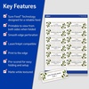 image:imageAvery Printable Place Cards Sure Feed Technology 1716 x 334 Textured Matte White Laser amp Inkjet Compatible 150 Blank Tent Cards Total 16109