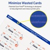 image:imageAvery Printable Rectangle Business Cards Sure Feed Technology 1 x 3 Textured Matte White PrintToTheEdge Capability Laser amp Inkjet Compatible 160 Total160 Cards