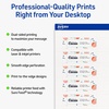 image:imageAvery Printable Rectangle Business Cards Sure Feed Technology 1 x 3 Textured Matte White PrintToTheEdge Capability Laser amp Inkjet Compatible 160 Total400 Cards