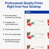 image:imageAvery Printable Rectangle Business Cards Sure Feed Technology 175 x 35 Textured Matte White PrintToTheEdge Capability Laser amp Inkjet Compatible 200 Total400 Cards
