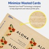 image:imageAvery Printable Rectangle Business Cards Sure Feed Technology 2 x 312 Kraft Brown Cardstock PrintToTheEdge LaserInkjet Printable 80 Total200 cards