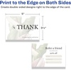 image:imageAvery Printable Rectangle Cards 35 x 5 Matte White Cardstock PrinttotheEdge LaserInkjet Cards 200 Total40 cards