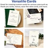 image:imageAvery Printable Rectangle Cards 55 x 85 Matte White Cardstock LaserInkjet Cards 100 TotalIvory