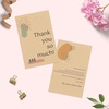 image:imageAvery Printable Rectangle Cards 55 x 85 Matte White Cardstock LaserInkjet Cards 100 TotalKraft Brown