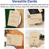 image:imageAvery Printable Rectangle Cards 55 x 85 Matte White Cardstock LaserInkjet Cards 100 TotalKraft Brown
