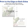 image:imageAvery Printable Rectangle Cards Sure Feed Technology 25 x 35 Matte White Cardstock PrinttotheEdge LaserInkjet Cards 300 TotalGlossy White