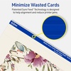 image:imageAvery Printable Rectangle Cards Sure Feed Technology 4 x 6 Matte Ivory Cardstock PrinttotheEdge LaserInkjet 50 Total Great for Postcards and Thank You Cards50 cards