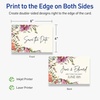 image:imageAvery Printable Rectangle Cards Sure Feed Technology 4 x 6 Matte Ivory Cardstock PrinttotheEdge LaserInkjet 50 Total Great for Postcards and Thank You Cards50 cards