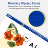 image:imageAvery Printable Rectangle Cards Sure Feed Technology 5 x 7 Matte White Cardstock LaserInkjet Printable 100 Total Great for Invitations and Thank You MessagesBlankNo Envelopes