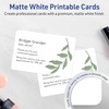 image:imageAvery Printable Rectangle Cards with Rounded Corners 5 x 7 Matte White Cardstock Laser amp Inkjet Printable 100 Total Great for Invitations Thank You Messages and More