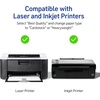 image:imageAvery Printable Rectangle Cards with Rounded Corners 5 x 7 Matte White Cardstock Laser amp Inkjet Printable 100 Total Great for Invitations Thank You Messages and More
