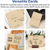 image:imageAvery Printable Rectangle Postcards 35 x 5 Kraft Brown Cardstock PrintToTheEdge LaserInkjet Cards 200 Total200 cards