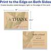 image:imageAvery Printable Rectangle Postcards 35 x 5 Kraft Brown Cardstock PrintToTheEdge LaserInkjet Cards 200 Total200 cards