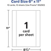 image:imageAvery Printable Rectangle Postcards 6 x 11 Glossy White Cardstock LaserInkjet Cards 25 Total10 cards