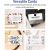 image:imageAvery Printable Rectangle Postcards Sure Feed Technology 4 x 6 Textured Matte White PrintToTheEdge Capability Laser amp Inkjet Compatible 20 Total20 Cards
