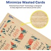 image:imageAvery Printable Rectangle Printable Tags Sure Feed Technology 2 x 3 Kraft Brown Cardstock PrinttotheEdge LaserInkjet Tags 200 Total200 tags