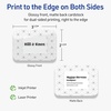 image:imageAvery Printable Rectangle Rounded Corner Business Cards Sure Feed Technology 212 x 312 Glossy White Cardstock PrintToTheEdge LaserInkjet Printable 60 Total300 cards