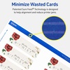 image:imageAvery Printable Rectangle Rounded Corner Mini Business Cards Sure Feed Technology 1 x 3 Matte White Cardstock PrintToTheEdge LaserInkjet Printable 400 Total160 cards