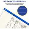 image:imageAvery Printable Rectangle Scalloped Postcards Sure Feed Technology 4 x 6 Ivory Cardstock PrintToTheEdge LaserInkjet Cards 100 Total100 cards