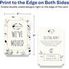 image:imageAvery Printable Rectangle Scalloped Postcards Sure Feed Technology 4 x 6 Ivory Cardstock PrintToTheEdge LaserInkjet Cards 100 Total100 cards