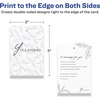 image:imageAvery Printable Rectangle Tags Strings Sure Feed Technology 2 x 3 Matte White Cardstock PrinttotheEdge LaserInkjet Tags 200 Total200 tags