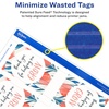 image:imageAvery Printable Rectangle Tags Strings Sure Feed Technology 2 x 3 Matte White Cardstock PrinttotheEdge LaserInkjet Tags 200 Total80 tags