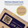 image:imageAvery Printable Rectangle Tent Cards Sure Feed Technology 25 x 85 Kraft Brown Carstock LaserInkjet 100 Total Great for Table Talkers Promotional Signs Instructional Signs and More50 cards
