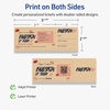 image:imageAvery Printable Rectangle Tickets 218 x 512 Kraft Brown Cardstock LaserInkjet Printable 400 Total400 cards