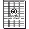 image:imageAvery Printable Return Address Labels Sure Feed Technology 23 x 134 Matte Clear 600 Blank Mailing Labels 1569523 in X 134 in Pack of 5