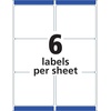 image:imageAvery Printable Shipping Labels Sure Feed Technology 313 x 4 Matte Clear 60 Blank Mailing Labels 15664313 x 4 Pack of 5