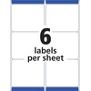 image:imageAvery Printable Shipping Labels with Sure Feed 313 x 4 Matte Clear 300 Blank Mailing Labels 5664313 x 4