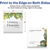 image:imageAvery Printable Square Cards Sure Feed Technology 2 x 2 Matte White Cardstock PrinttotheEdge LaserInkjet Cards 120 TotalGlossy White