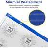 image:imageAvery Printable Square Cards Sure Feed Technology 2 x 2 Matte White Cardstock PrinttotheEdge LaserInkjet Cards 120 TotalGlossy White