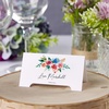 image:imageAvery Printable Tent Cards with Sure Feed Technology 25 x 85 Ivory with Embossed Border 100 Blank Place Cards for Laser or Inkjet Printers 5914Arched White