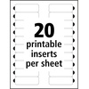image:imageAvery Reusable Magnetic Professional Name Badge System 1 x 3 Gold Name Tags 50 Identification Badges 120 Laser Printable Inserts Design Software Included 71207Inkjet